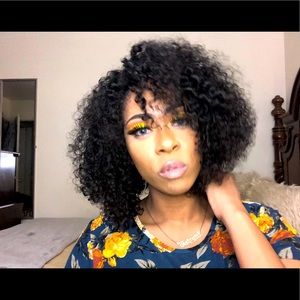 Curly Human Hair Wig